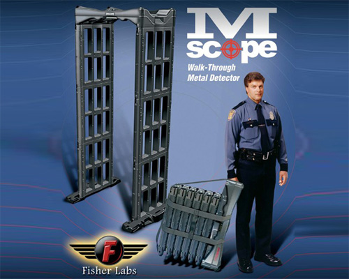 美國(guó)M-ScopeFisher-Lab進(jìn)口便攜式安檢門(mén)