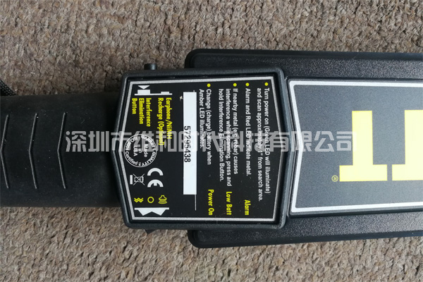 Garret蓋瑞特SupertScanner超級(jí)手持金屬探測器頭部資料圖